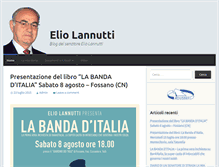 Tablet Screenshot of eliolannutti.it